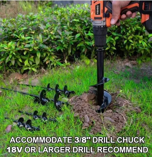 Spiral Hole Non Slip Earth Drill - Adzo store