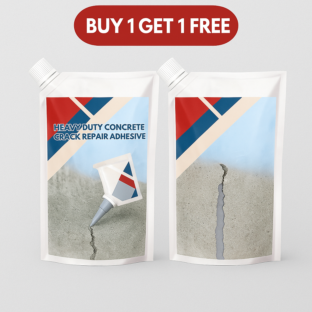 Heavy-Duty Crack Repair Adhesive – Buy 1 Get 1 Free | Strong Concrete Filler